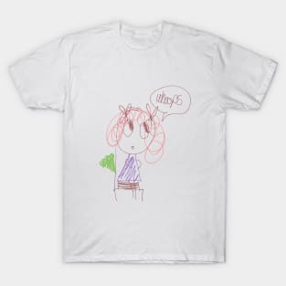 Whoops Girl Fart T-Shirt